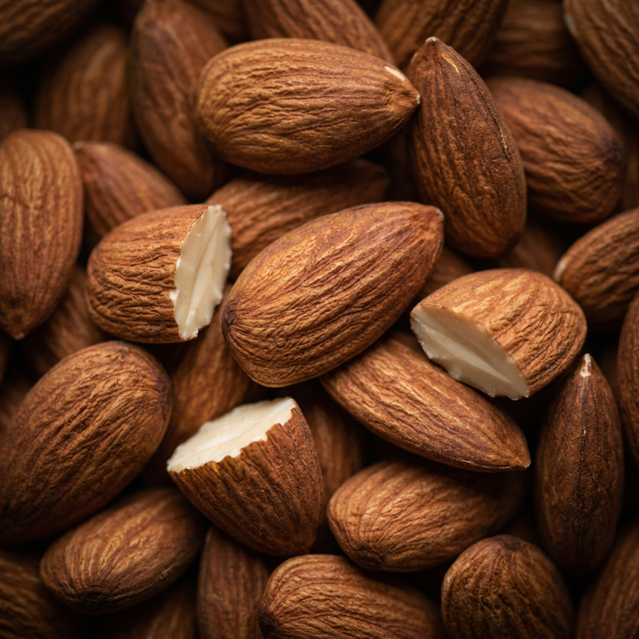Raw almonds